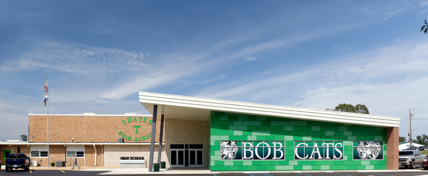 Thayer High School Addition Paragon Architecture