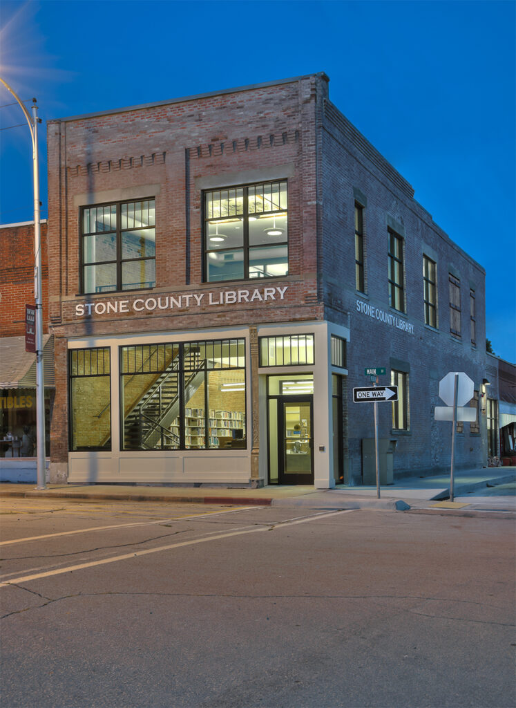 Stone County Library Paragon ArchitectureParagon Architecture