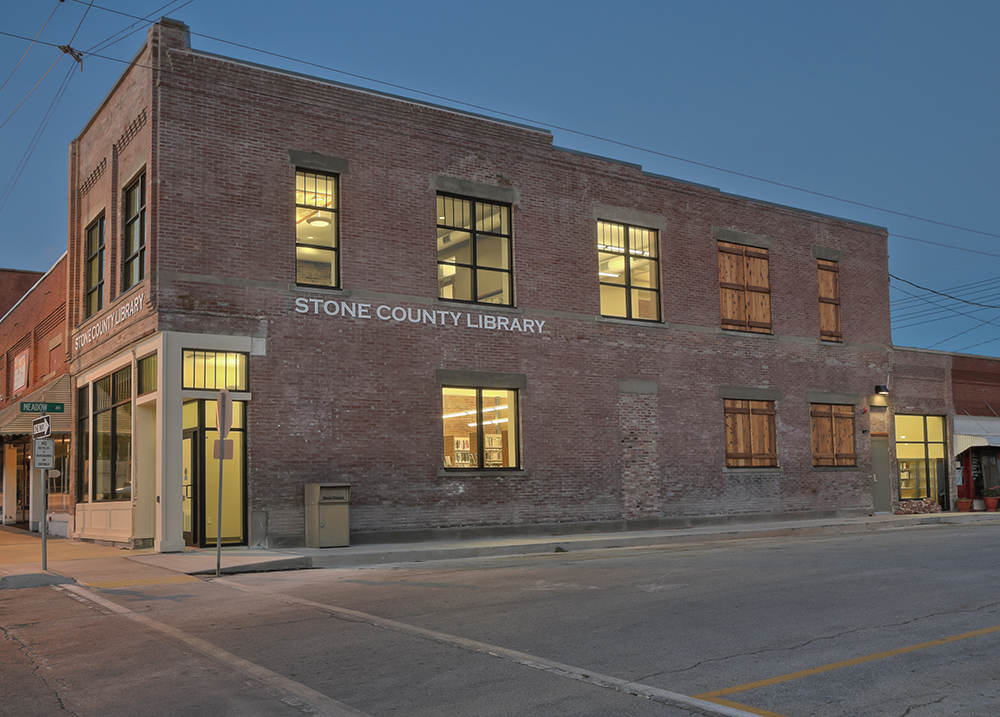 Stone County Library Paragon ArchitectureParagon Architecture